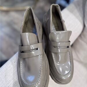 Classic Women Penny Loafers in Taupe